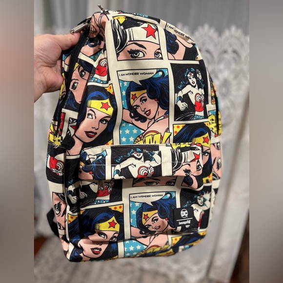 Loungefly Handbags - ✨LoungeFly Wonder Woman backpack. New✨